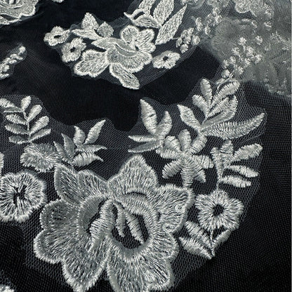 Lace Floral Cathedral Veil | wedding veils